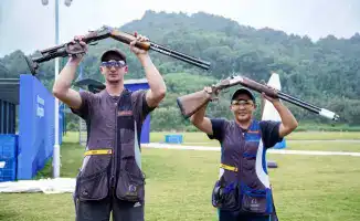 Бронзовая медаль Казахстана по стендовой стрельбе на чемпионате Азии в Дохе