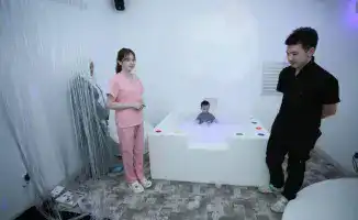 Техническое открытие реабилитационного центра для детей с особыми потребностями в Жанаозене