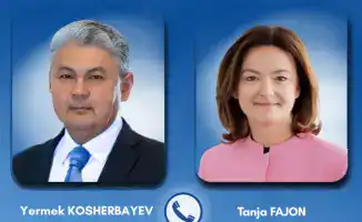 Казахстан и Словения: телефонный мост для сотрудничества!