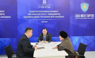 Обсуждение социальных проблем граждан на личном приеме в Кызылорде