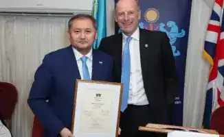Министр науки Казахстана стал членом Британско-Казахстанского общества