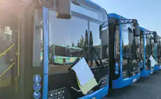 Новые автобусы на пригородные маршруты Караганды