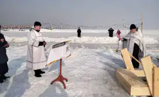 International Participation in Epiphany Swimming Events in Almaty Region