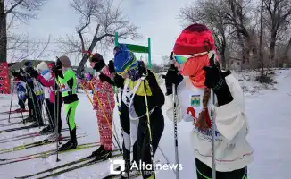 Беговые лыжи: молодежь ВКО на старте здоровья!