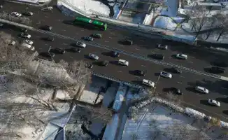 В Алматы мост дружбы: 80 деревьев укроют путь через Есентай