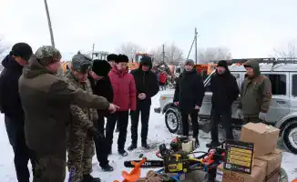 Нариман Торегалиев проверяет подготовку к весеннему паводку в Таскалинском районе
