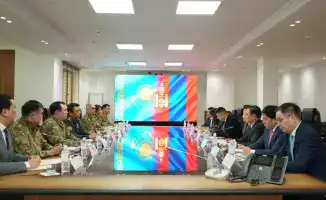 Встреча МЧС Казахстана и Монголии в Астане