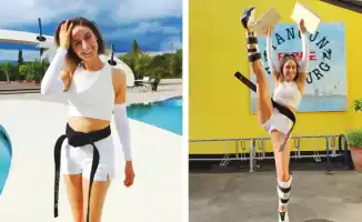 Полёт над досками: Немецкая тхэквондистка Полина Глебова переписала книгу рекордов, разбив 16 барьеров за минуту