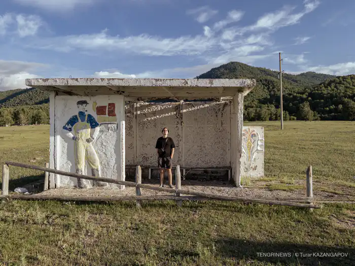 Остановка в районе села Топкаин, Восточно-Казахстанская область