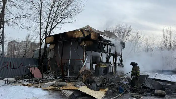 Взрыв газового баллона в уличном кафе Караганды: пострадали четыре человека Павлодаре