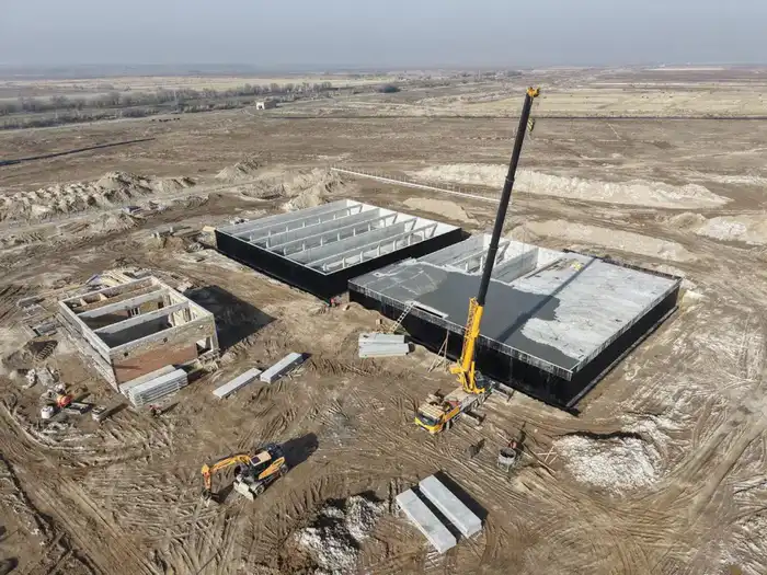 Строительство Шардаринского водопровода в Туркестанской области завершено на 68,7% Павлодаре