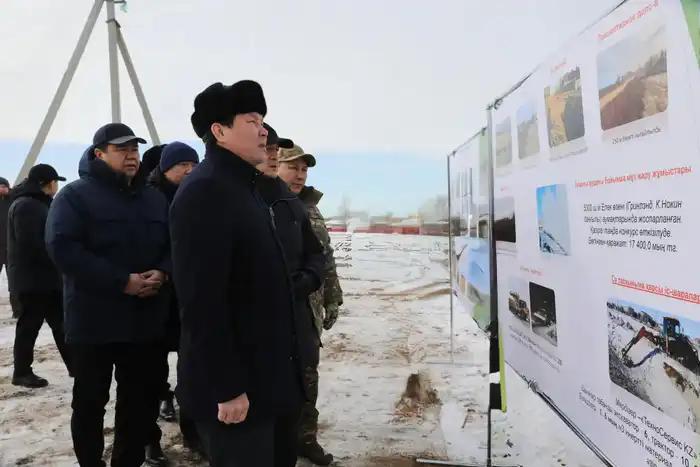 Аким области Асхат Шахаров подчеркивает важность контроля берегоукрепительных работ и подготовки к паводку Павлодаре