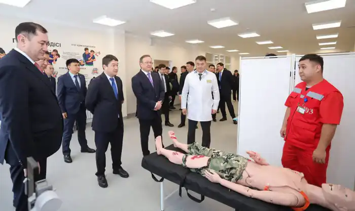 Новое медицинское учреждение построено в Мангистауской области за счет возвращенных активов (2)