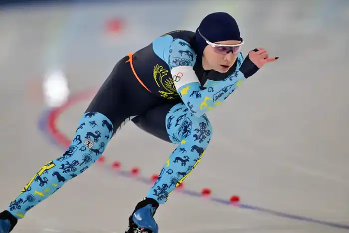 Елизавета Голубева занимает 7 место на дистанции 1500 метров на Олимпийских играх в Милане Павлодаре