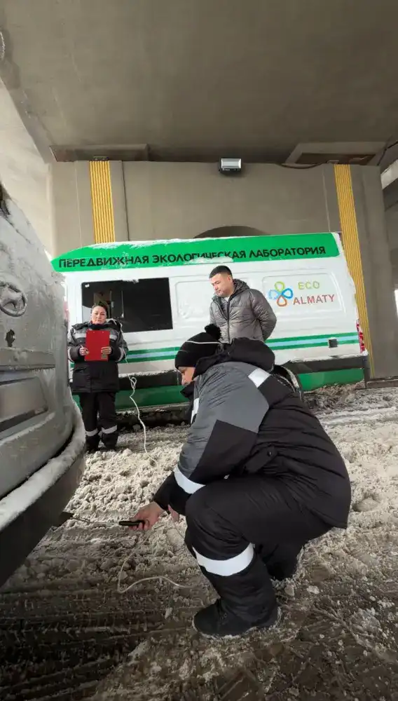 В Алматы выявлено 602 нарушения экологических норм при проверках автомобилей Павлодаре