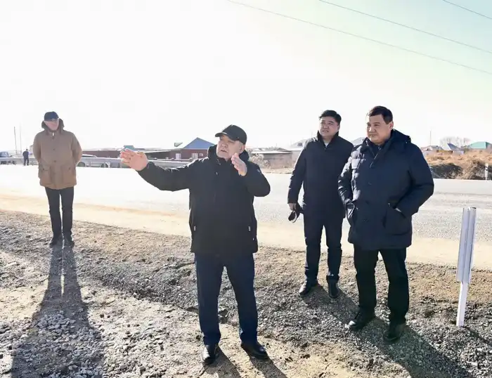 Аким области Нурлыбек Налибаев проверяет ход реконструкции канала «Кызылжарма» и улицы Сагымбаева Павлодаре