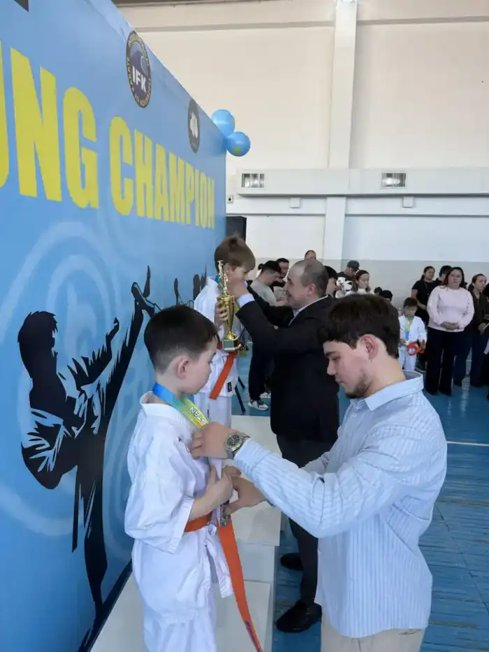 Международный турнир по каратэ «YOUNG CHAMPION» собрал более 200 молодых спортсменов в Астане Павлодаре