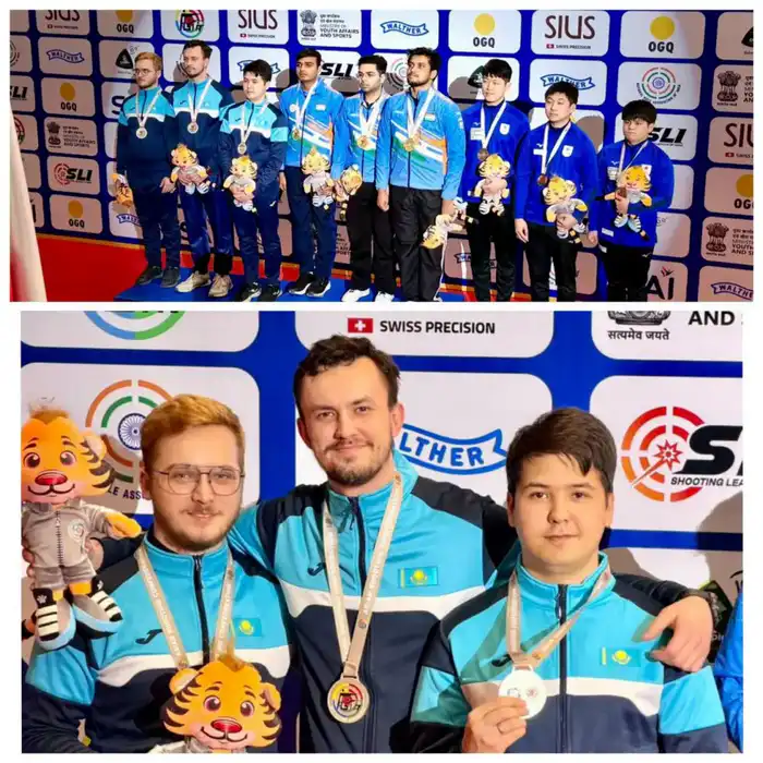 Ислам Сатпаев приносит Казахстану золото чемпионата Азии по пулевой стрельбе, подчеркивая успехи страны в спорте Павлодаре