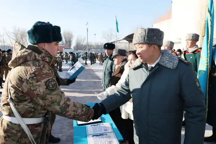 В Астане 170 гвардейцев принесли военную присягу, начиная новый этап службы Павлодаре
