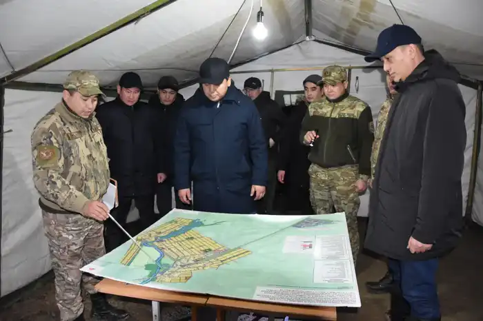 В Сауранском районе усилены меры по предотвращению чрезвычайных ситуаций из-за неблагоприятной погоды Павлодаре