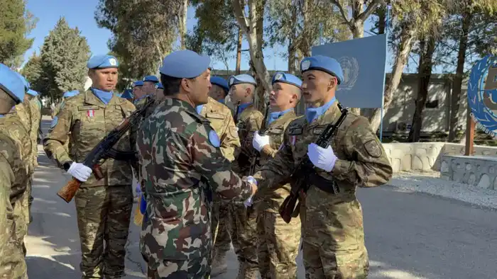 Казахстанские миротворцы на Голанах отмечены медалями ООН за выдающиеся достижения в разминировании Павлодаре