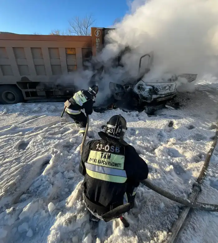 Зимой увеличивается риск возгорания автомобилей из-за неправильного отогрева Павлодаре