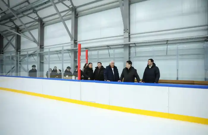 Строительство ледового дворца в Актау соответствует международным стандартам Павлодаре