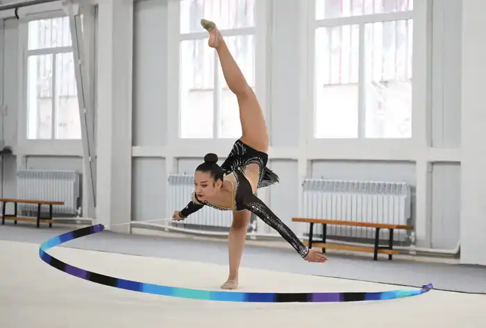 В области Жетісу открыт первый специализированный зал художественной гимнастики (8)