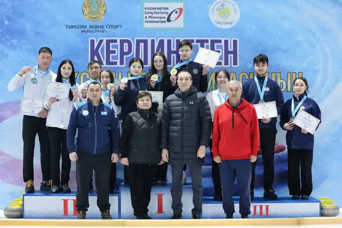 Стали известные чемпионы Казахстана по кёрлингу среди смешанных команд (2)