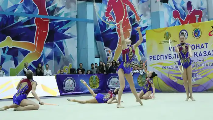 В ВКО стартовал чемпионат РК по художественной гимнастике среди молодёжи (4)