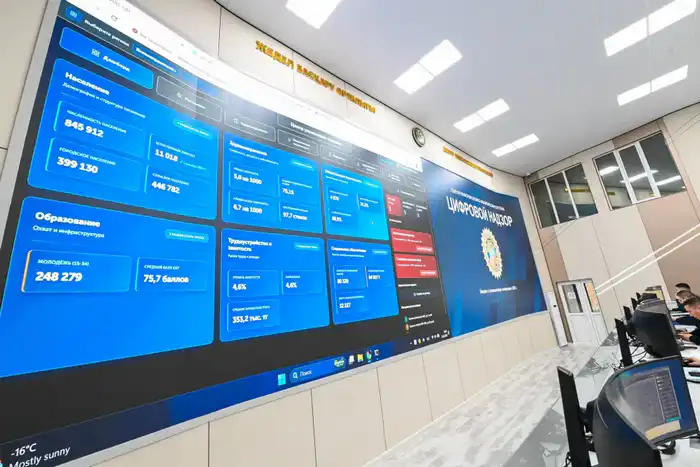 Посещение Центров оперативного управления акимом области Нурлыбеком Налибаевым Павлодаре