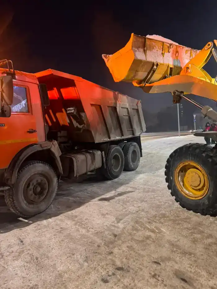 Более 6 млн кубометров снега вывезли из Астаны с начала зимнего периода (7)
