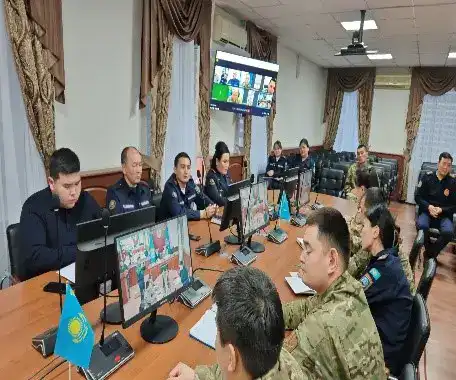 Семинар с сотрудниками ДЧС Мангистауской области на тему: «Действия при угрозах террористического характера» (3)