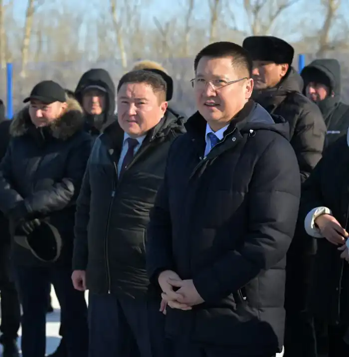 Посещение Успенского района Асаином Байхановым открытие плавательного бассейна и инвестиционные проекты Павлодаре
