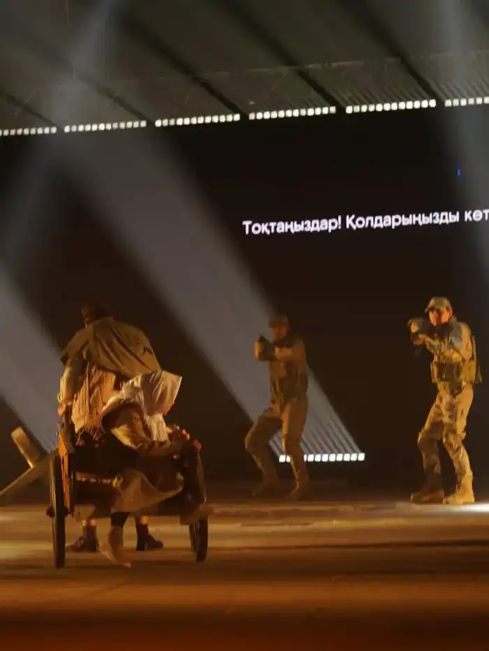 В ТУРКЕСТАНСКОМ МУЗЫКАЛЬНО-ДРАМАТИЧЕСКОМ ТЕАТРЕ СОСТОЯЛАСЬ ПРЕМЬЕРА СПЕКТАКЛЯ "ПЕЙІШ" (3)