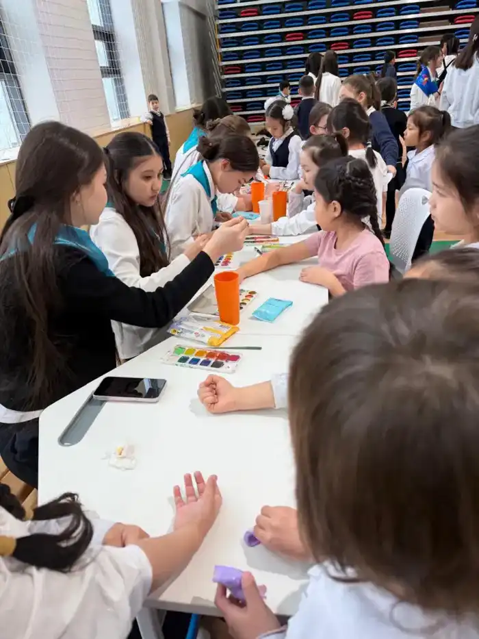 Выставка рисунков о здоровье в Астане Павлодаре