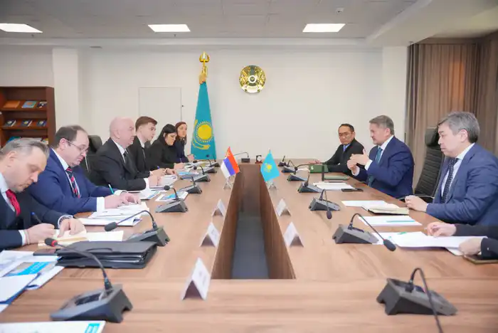 Встреча министров Казахстана и Сербии по научно-технологическому сотрудничеству Павлодаре