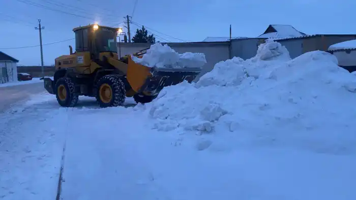 Астана: вывезено 30 тысяч кубометров снега за ночь Павлодаре