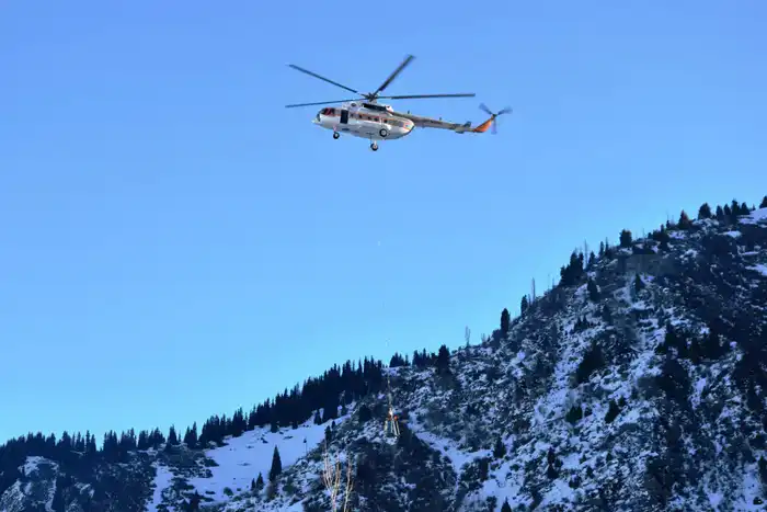 Современные технологии помогают контролировать лавинную опасность в горах Алматы Павлодаре