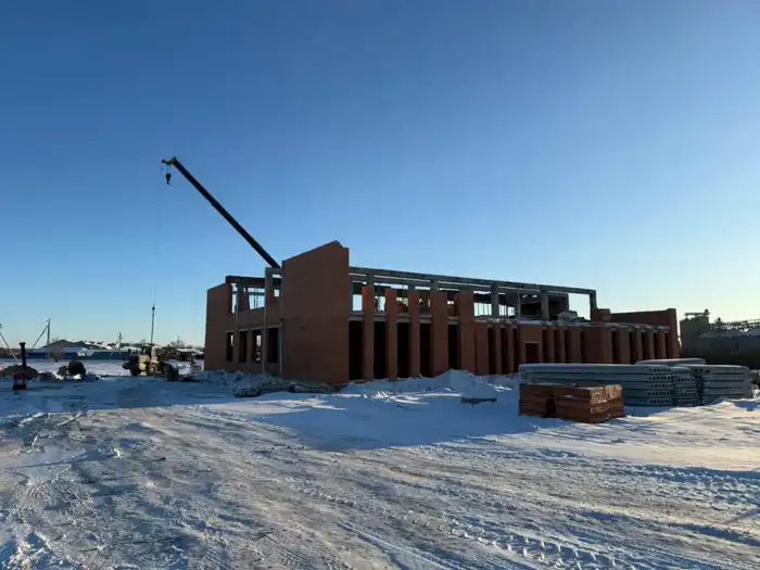 В Зеренде продолжается строительство нового историко-краеведческого музея (5)