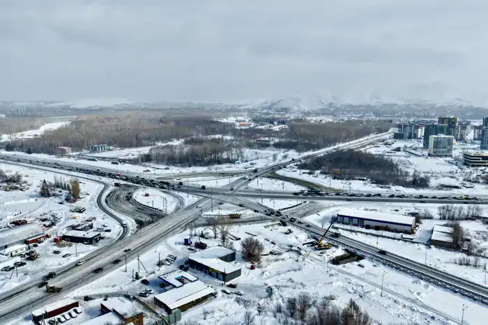 В Усть-Каменогорске, в связи со строительством транспортной развязки, временно изменится схема движения (3)