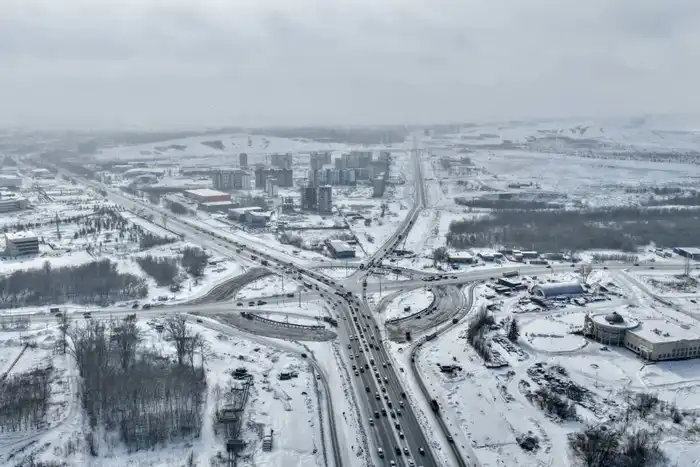 В Усть-Каменогорске, в связи со строительством транспортной развязки, временно изменится схема движения (2)