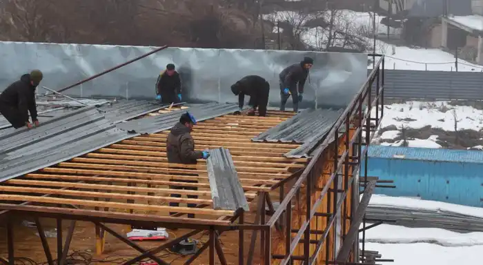 Demolition of Illegal Three-Story Building Begins in Almaty Suburb Павлодаре