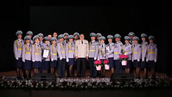 Юбилей хора департамента полиции ВКО 15 лет единства и патриотизма Павлодаре