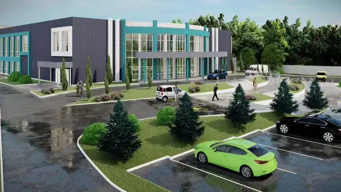 В Алматы строится Инклюзивный спортивный центр (2)