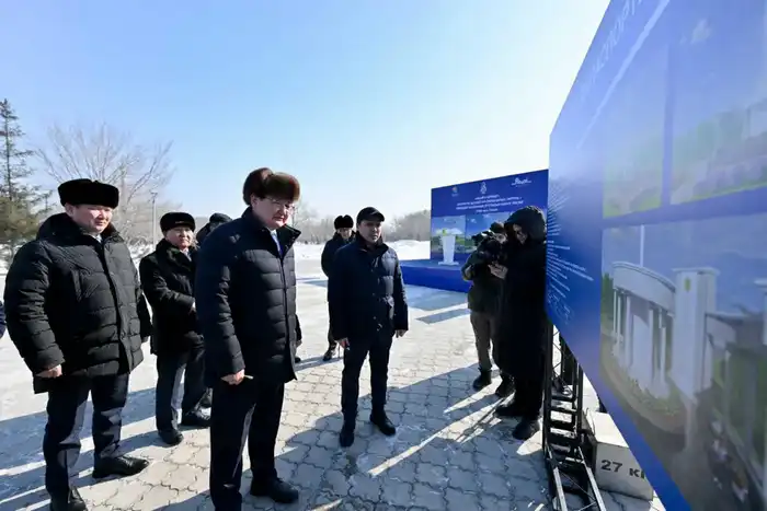 Семей возводит памятник времени: Площадь государственных символов в честь Абая Павлодаре