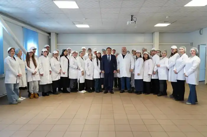 Аким области встретился с коллективом Макинской птицефабрики (10)