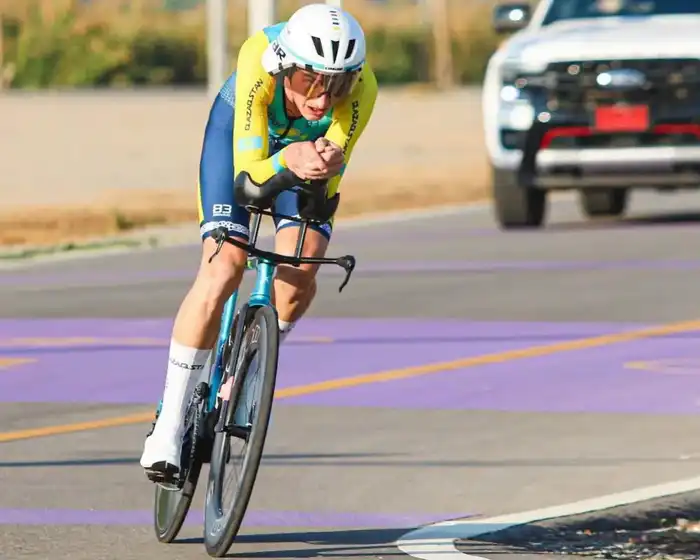 Евгений Федоров вновь поднялся на вершину Азии в шоссейном велоспорте Павлодаре