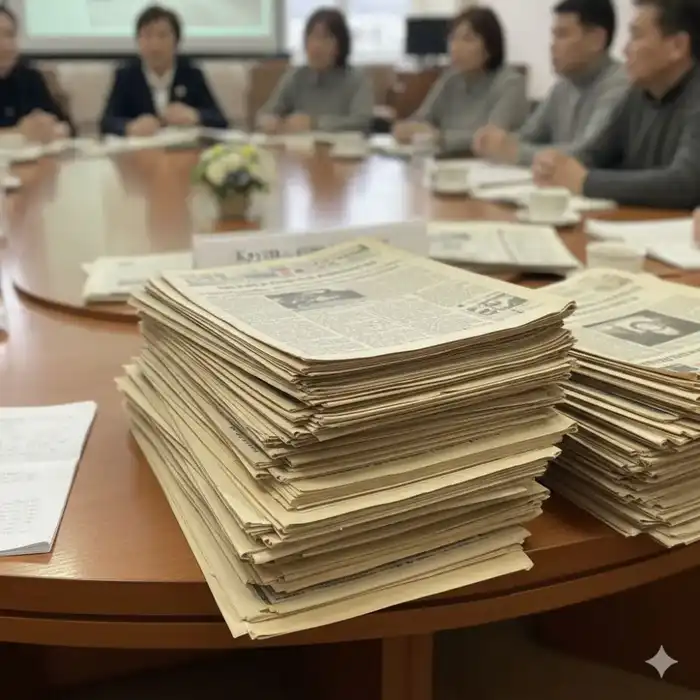 Круглый стол в Тарбагатайском районе: анализ исторической роли местной газеты для будущих поколений Павлодаре