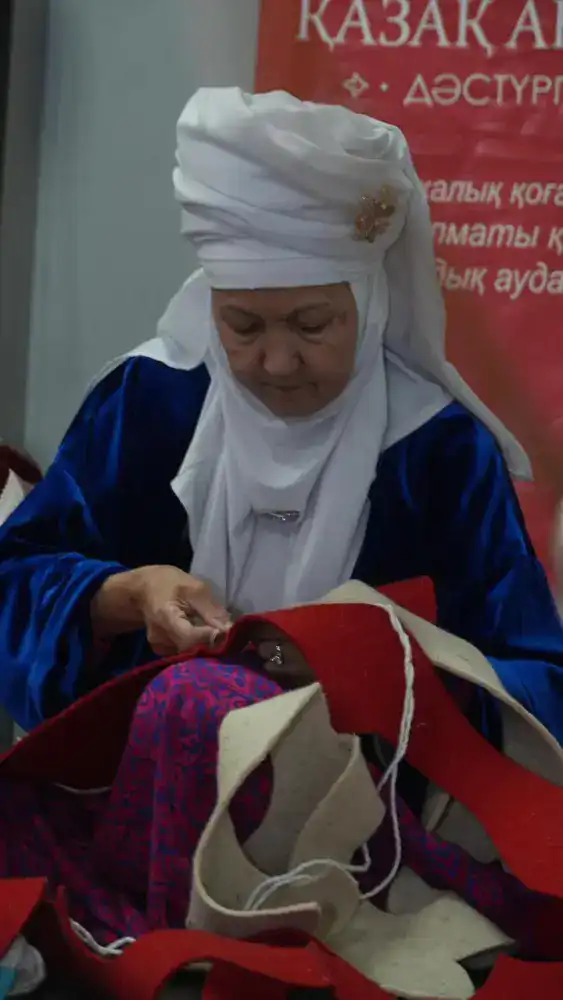 Сырмак 110 метров в Алматы для популяризации казахского искусства Павлодаре